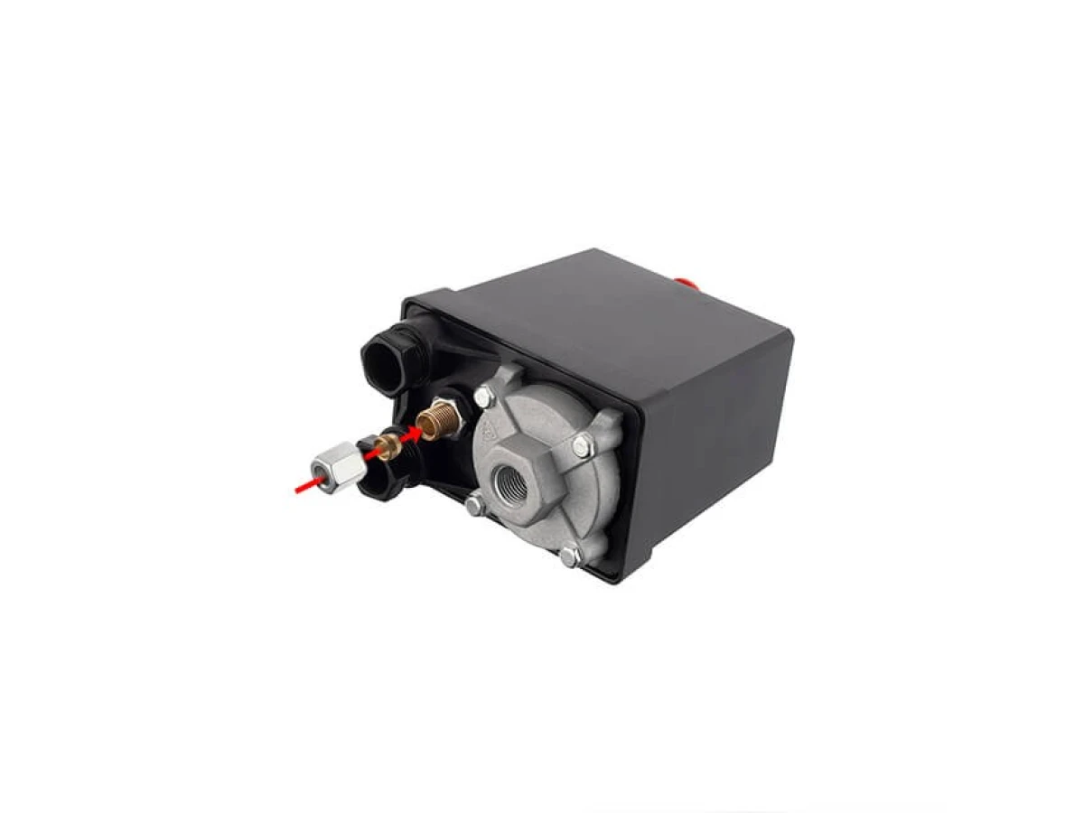 Прессостат 380В (блок автоматики компрессора) 10 bar INTERTOOL PT-9096 