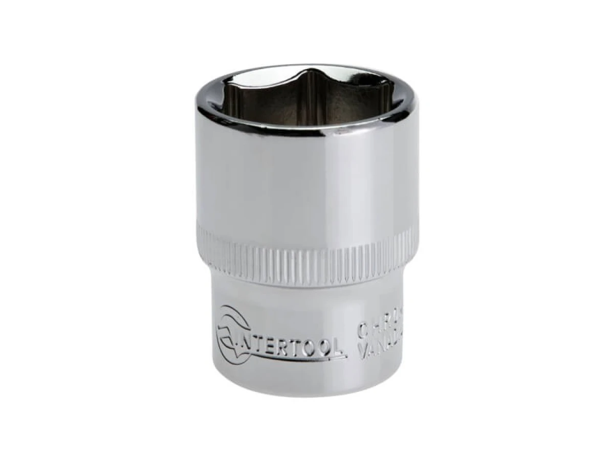 Головка шестигранна 1/2 ", 23мм, Cr-V INTERTOOL ET-0023 