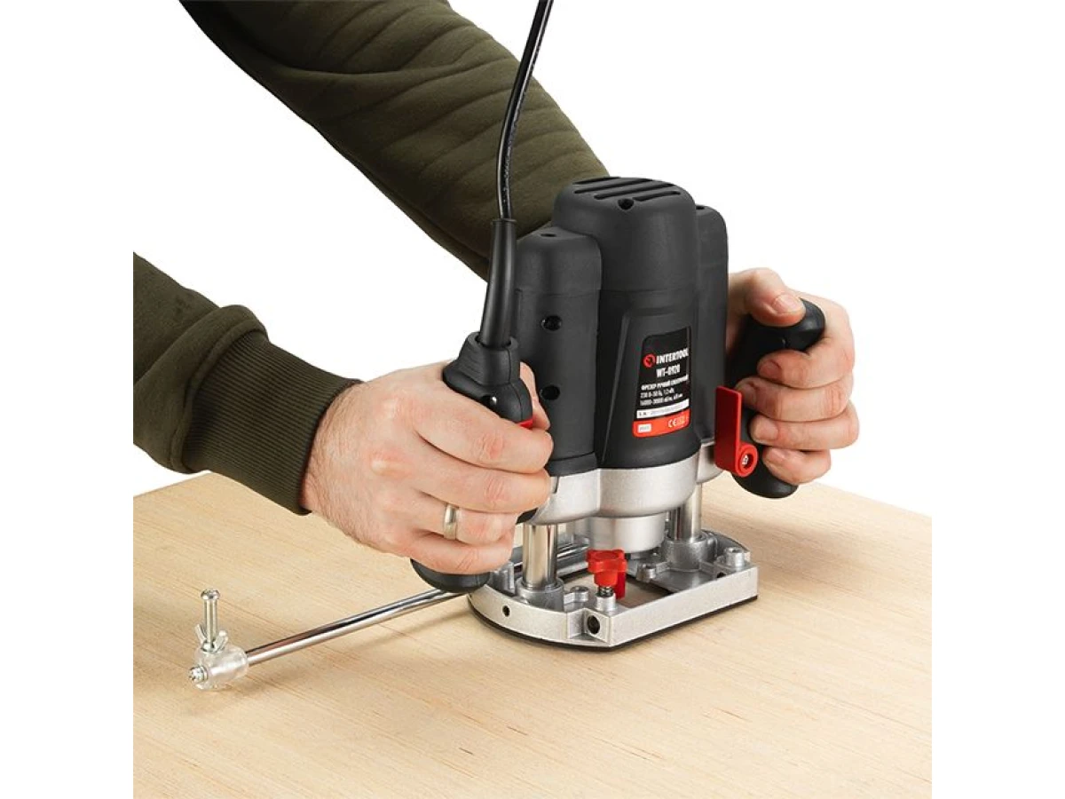 Фрезер STORM 1200 Вт, 11500-30000 об/хв., 6-8 мм INTERTOOL WT-0920 
