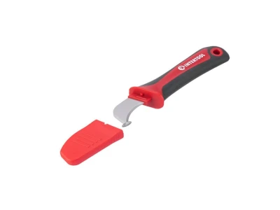 Ніж для зняття ізоляції з п'ятою INTERTOOL HT-0562