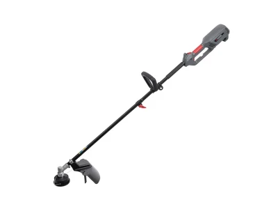 Триммер электрический, 1200 Вт, 230 В, ~50 Гц, 7000 об/мин, плавный пуск, диаметр вращения диска/лески 255/380 мм, катушка + 3-х зубчатый нож INTERTOOL DT-2247