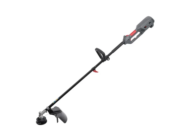 Триммер электрический, 1200 Вт, 230 В, ~50 Гц, 7000 об/мин, плавный пуск, диаметр вращения диска/лески 255/380 мм, катушка + 3-х зубчатый нож INTERTOOL DT-2247 