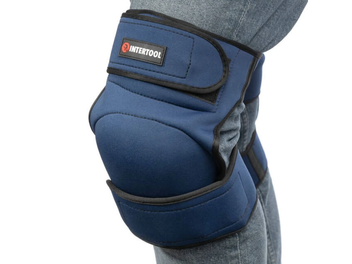 Наколенники защитные, неопрен, пена, эластичные ремни INTERTOOL SP-0050 