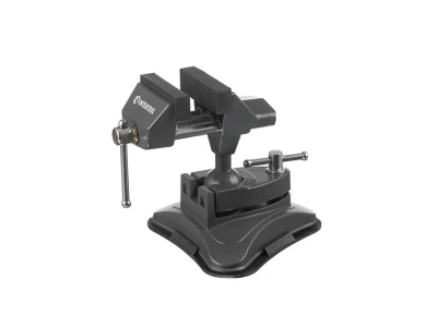 Тиски универсальные шарнирные 70 мм, 360°, вакуумное крепление INTERTOOL HT-0096