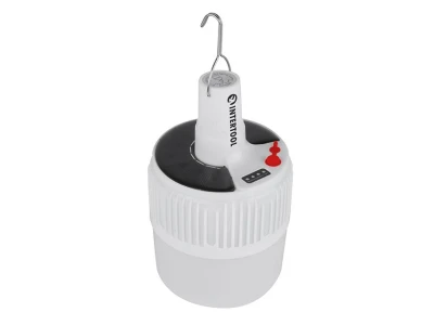 Світильник акумуляторний підвісний 14SMD, сонячна панель, індикатор заряду INTERTOOL LB-0108