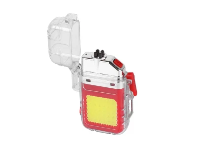 Ліхтар брелок з плазмовою запальничкою INTERTOOL LB-0165