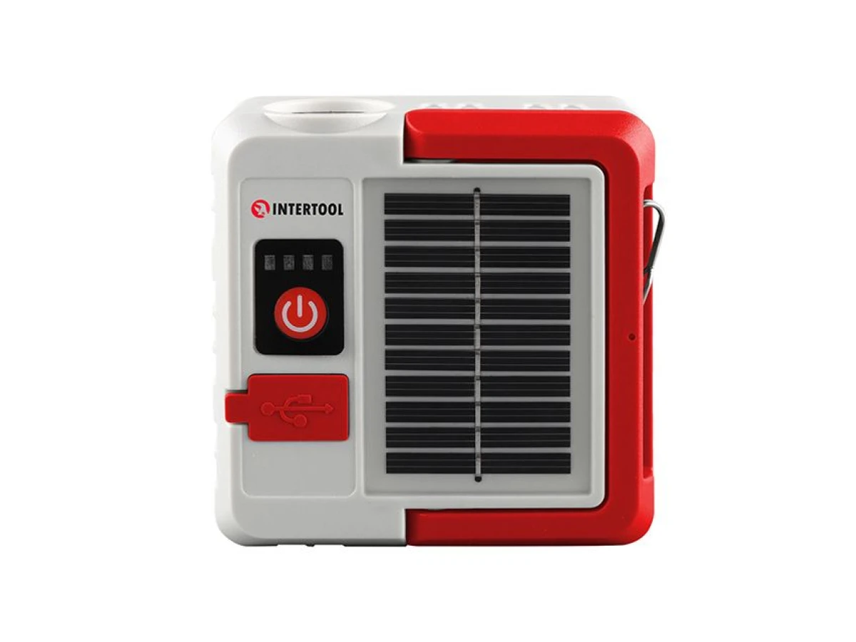 Ліхтар для кемпінгу, 1LED + 28SMD, PowerBank INTERTOOL LB-0216 