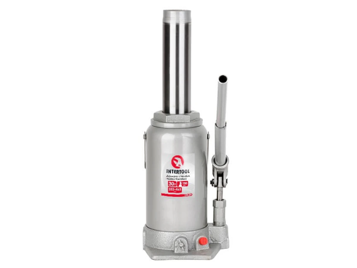 Домкрат "столбик" одноштоковый 30 т INTERTOOL GT0029 