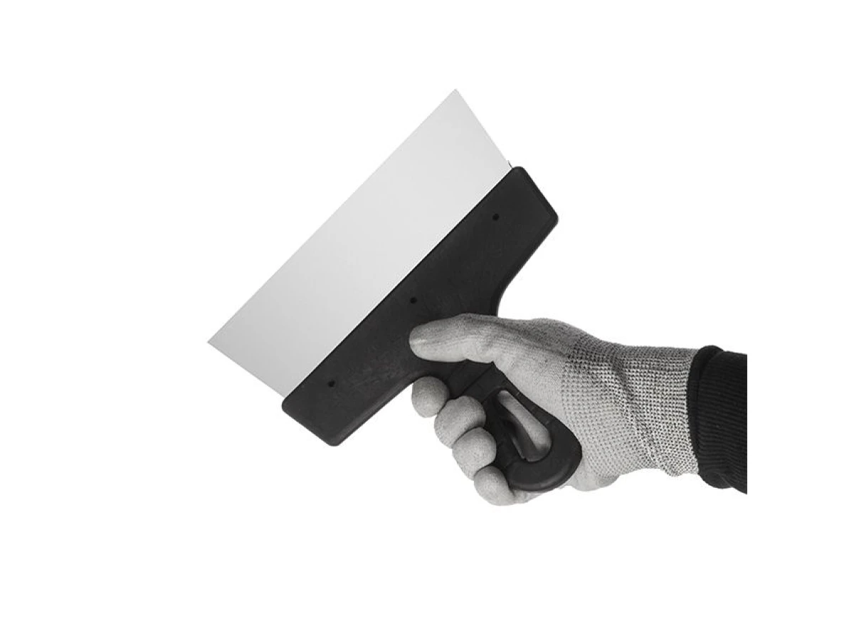 Шпатель из нержавеющей стали 200 мм INTERTOOL KT-2200 