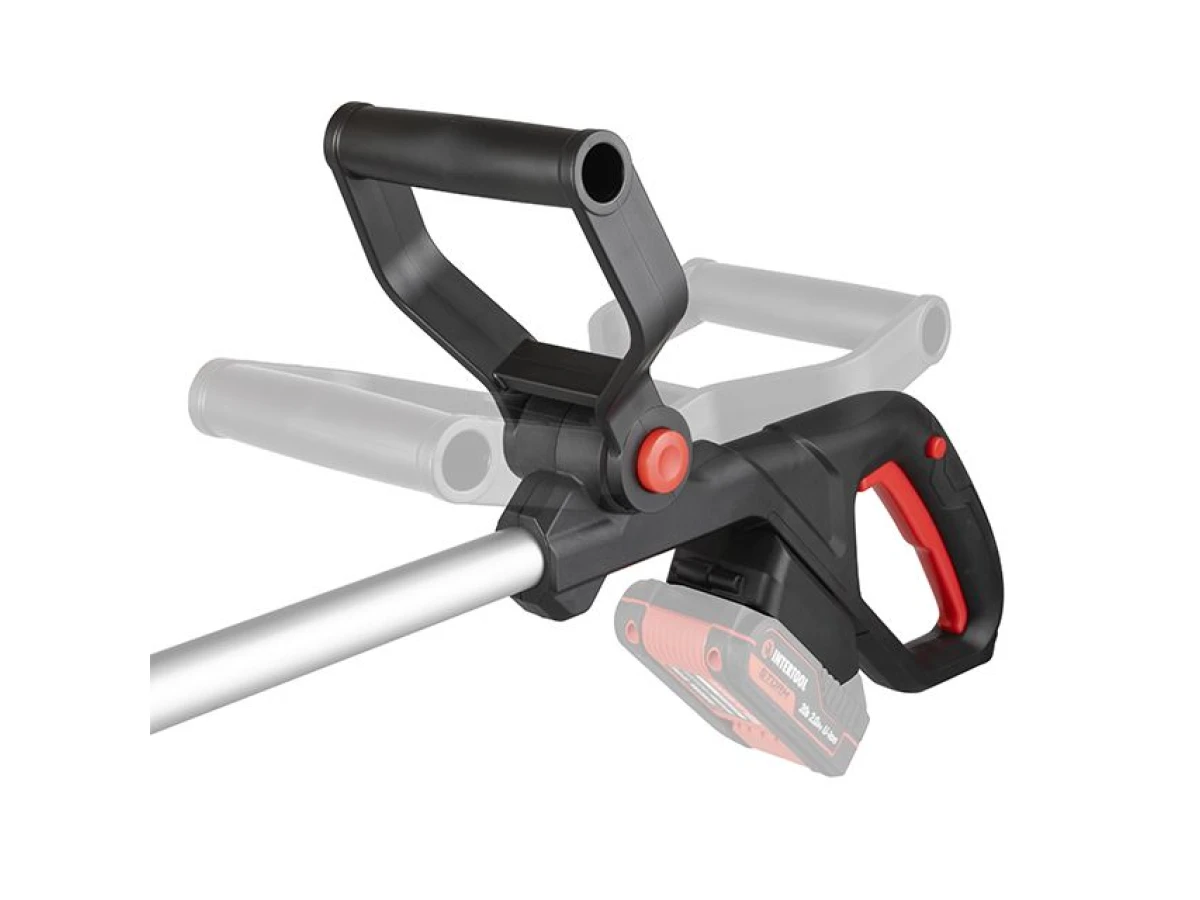 Триммер аккумуляторный 20 В, 7500 об/мин, диаметр вращения лески 300 мм, катушка, без ЗУ и АКБ, STORM INTERTOOL WT-9112 