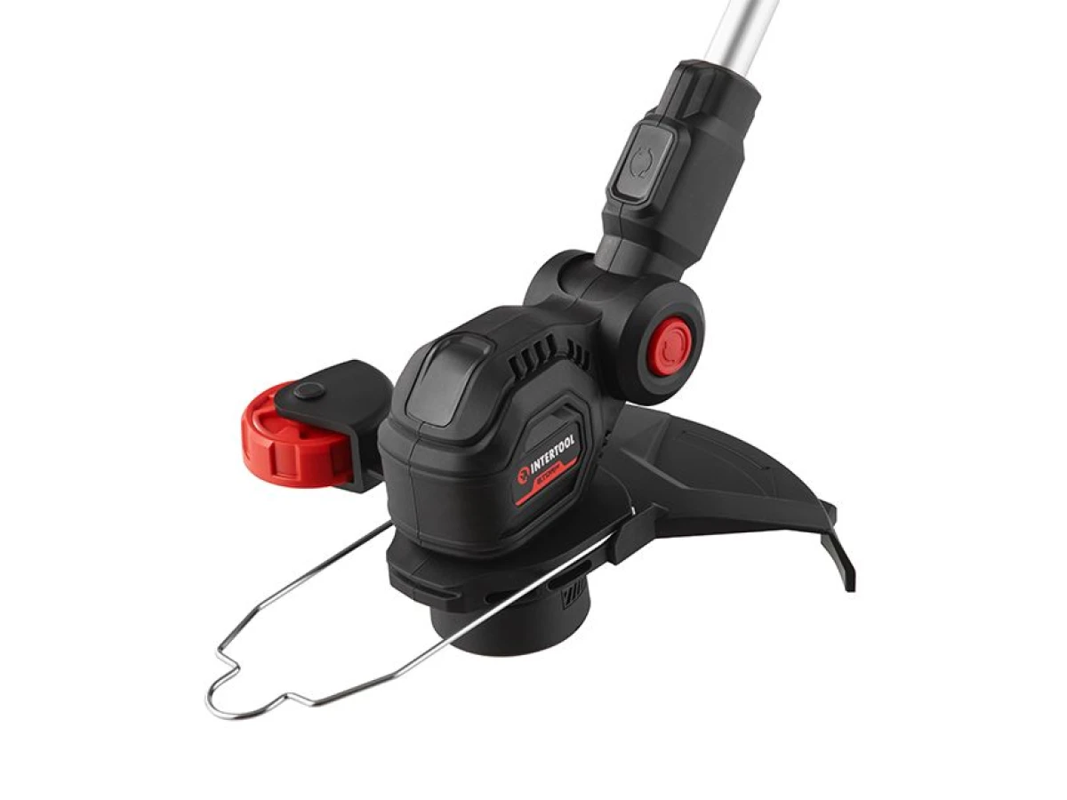 Триммер аккумуляторный 20 В, 7500 об/мин, диаметр вращения лески 300 мм, катушка, без ЗУ и АКБ, STORM INTERTOOL WT-9112 