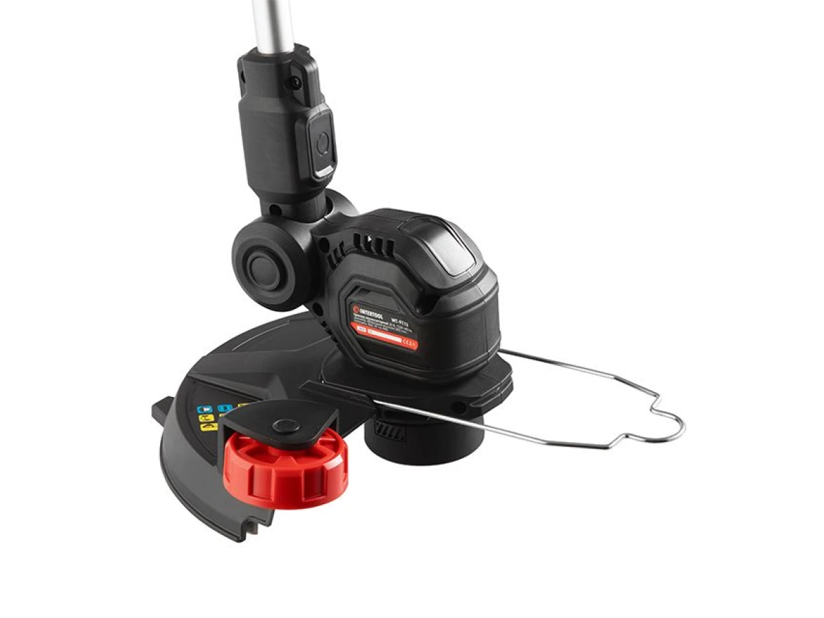 Триммер аккумуляторный 20 В, 7500 об/мин, диаметр вращения лески 300 мм, катушка, без ЗУ и АКБ, STORM INTERTOOL WT-9112 