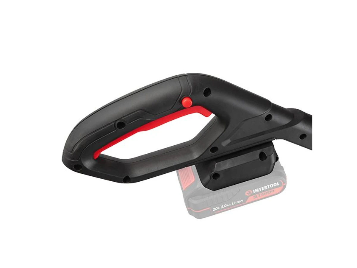 Триммер аккумуляторный 20 В, 7500 об/мин, диаметр вращения лески 300 мм, катушка, без ЗУ и АКБ, STORM INTERTOOL WT-9112 