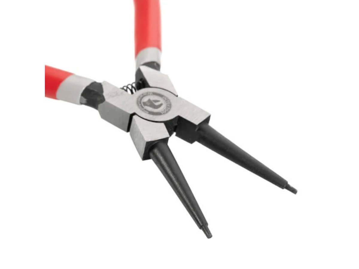 Щипці для зняття та встановлення стопорних кілець 150 мм, прямі на стиск INTERTOOL HT-7005 