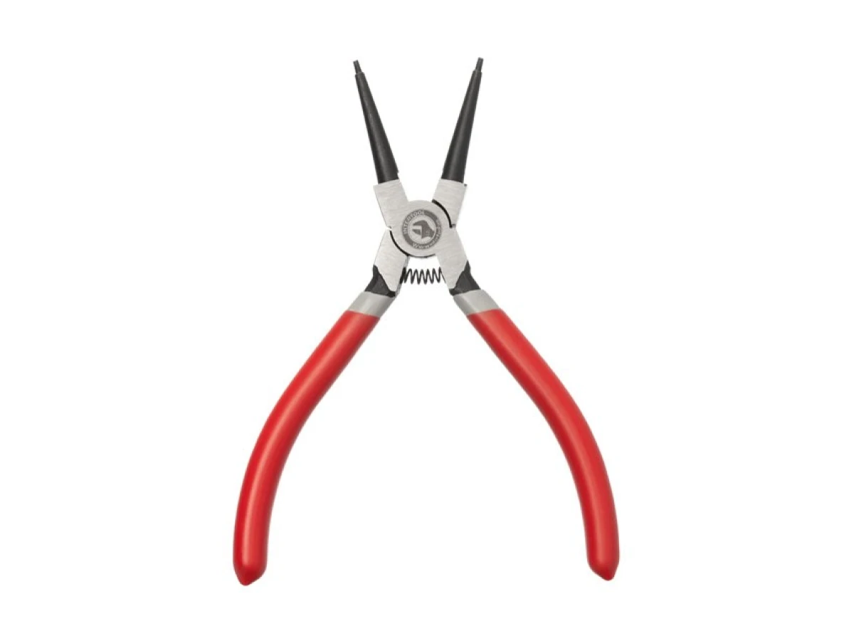 Щипці для зняття та встановлення стопорних кілець 150 мм, прямі на стиск INTERTOOL HT-7005 