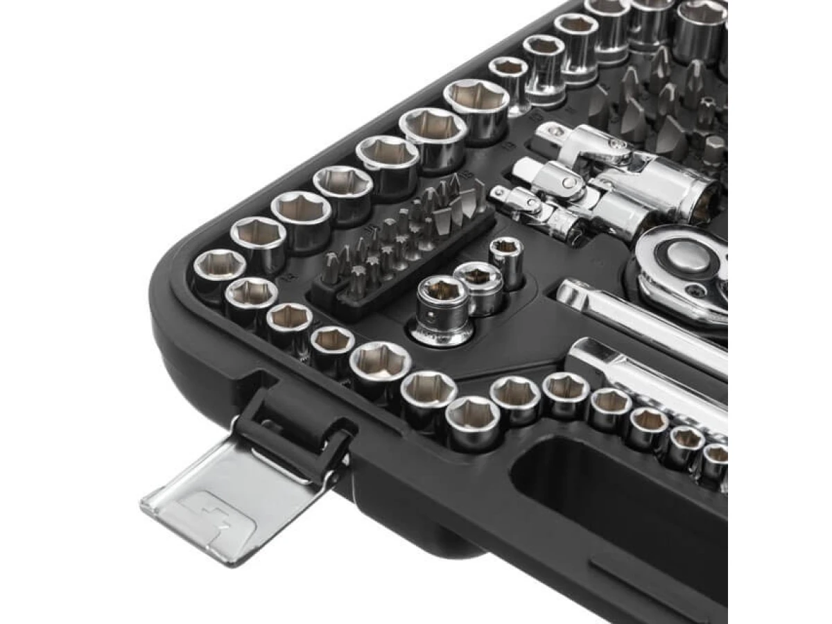 Набір інструментів 1/2" & 3/8" & 1/4", 171 од., Cr-V STORM INTERTOOL ET-8171 