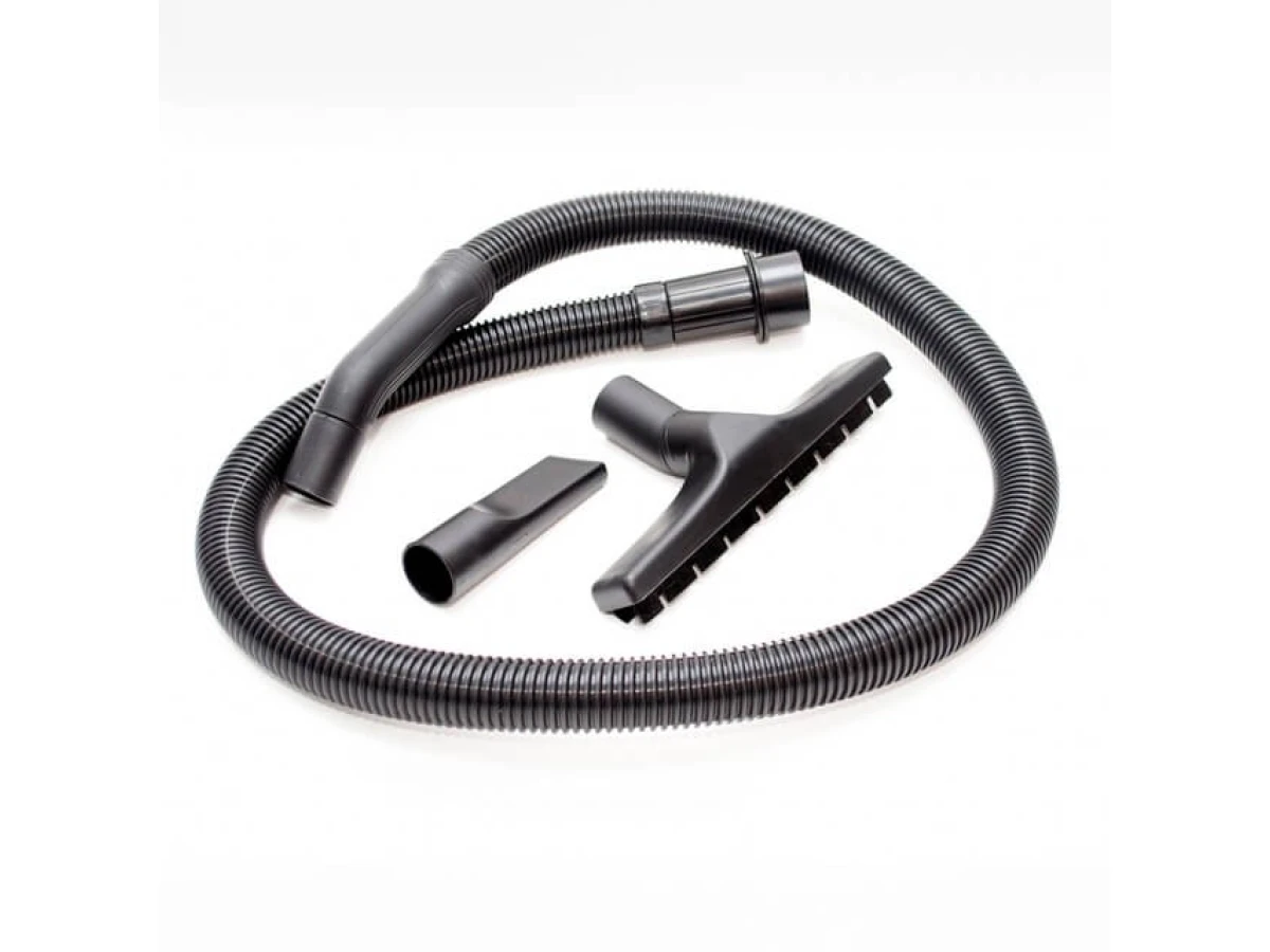 Пилосос будівельний 20 л, 1400 Вт, сухе та вологе прибирання, багаторазовий складаний фільтр, фільтр-пакет INTERTOOL DT-1020 