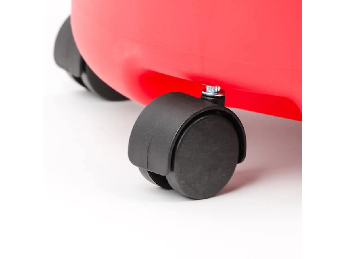 Пилосос будівельний 20 л, 1400 Вт, сухе та вологе прибирання, багаторазовий складаний фільтр, фільтр-пакет INTERTOOL DT-1020 