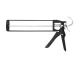 Пистолет для выдавливания герметиков рамообразный усиленный, 225 мм, "скелет" INTERTOOL HT-0030 