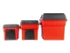 Комплект ящиків для інструментів, з металевим замком, 3 шт 13" / 16.5" / 23.5" INTERTOOL BX-0007 