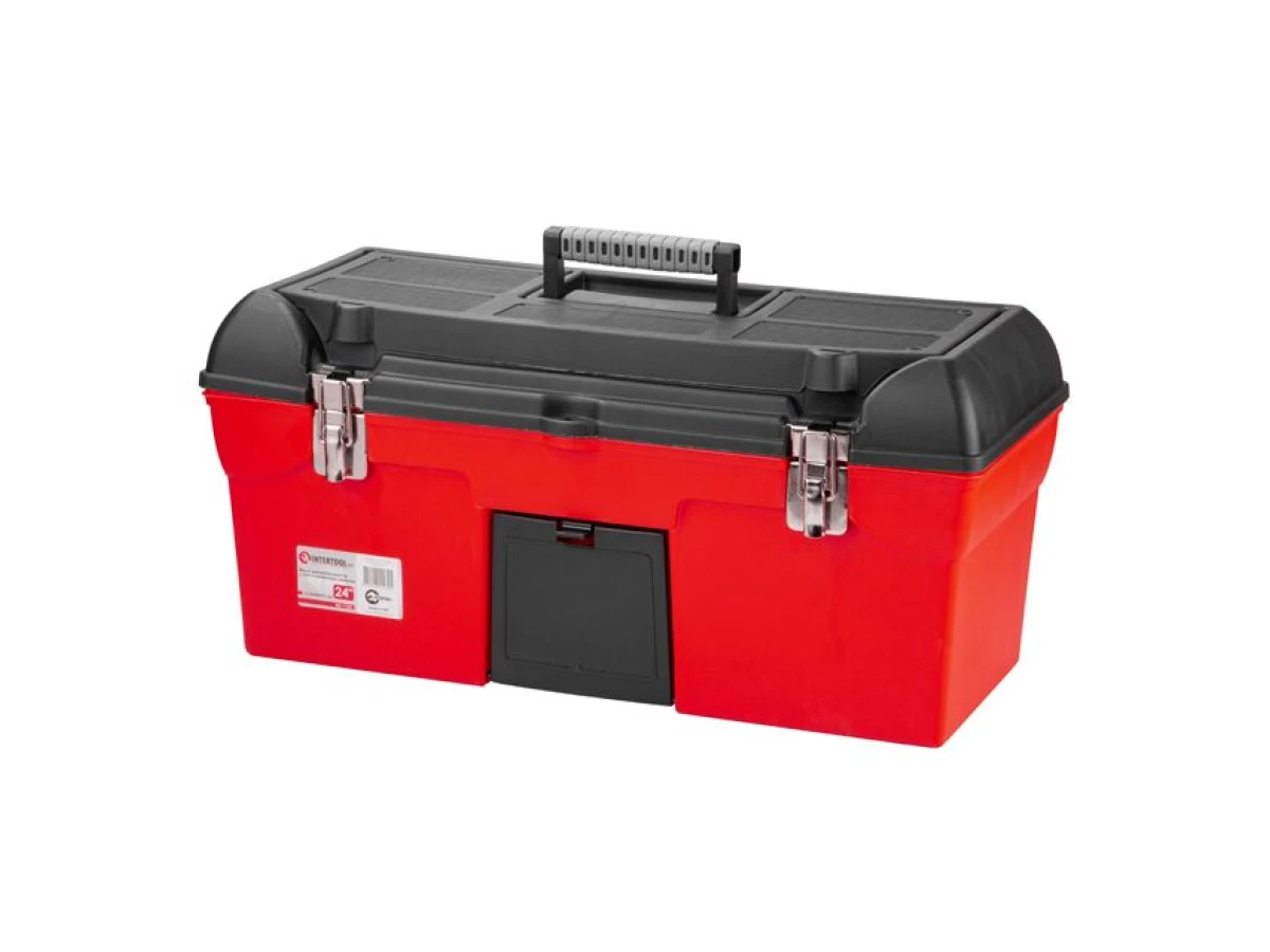 Комплект ящиків для інструментів, з металевим замком, 3 шт 13" / 16.5" / 23.5" INTERTOOL BX-0007 
