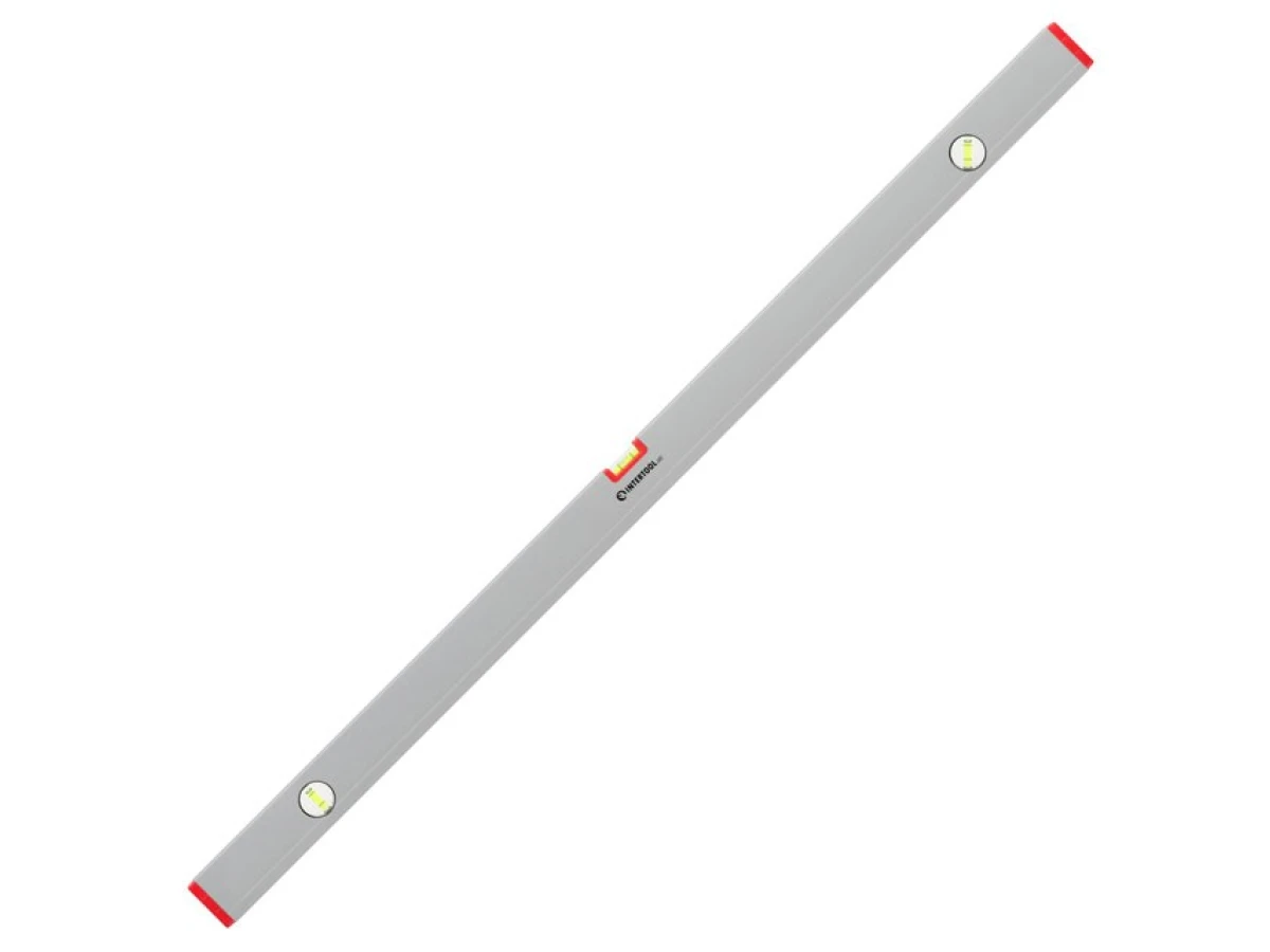 Рівень будівельний 1200мм 3 вічка, перетин 22 * 59 мм INTERTOOL MT-1135 