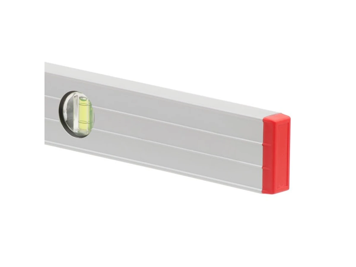 Уровень строительный 600 мм, 3 глазка, сечение 23*58 мм INTERTOOL MT-1142 