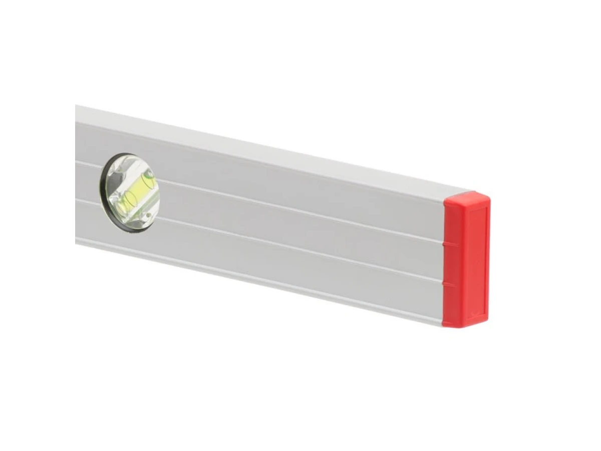 Уровень строительный 600 мм, 3 глазка, сечение 23*58 мм INTERTOOL MT-1142 