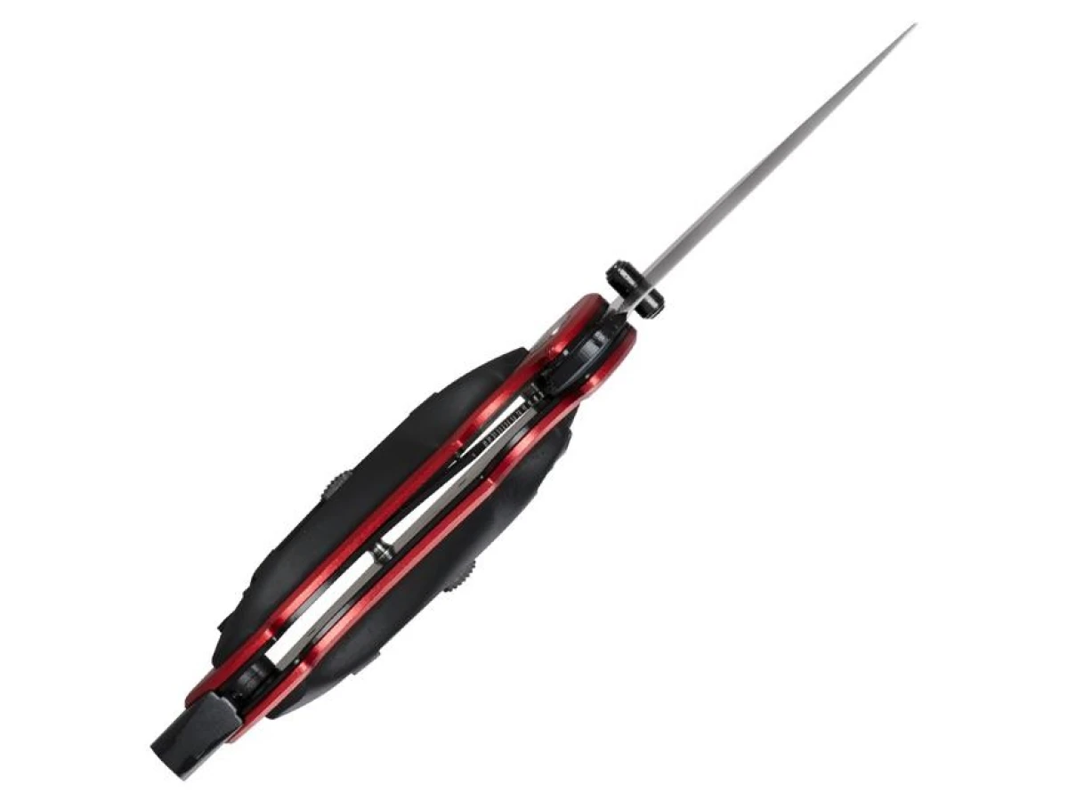 Нож складной 206 мм, ручка алюминий + пластик, 4 отверточные насадки INTERTOOL HT-0592 