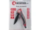 Нож складной 206 мм, ручка алюминий + пластик, 4 отверточные насадки INTERTOOL HT-0592 