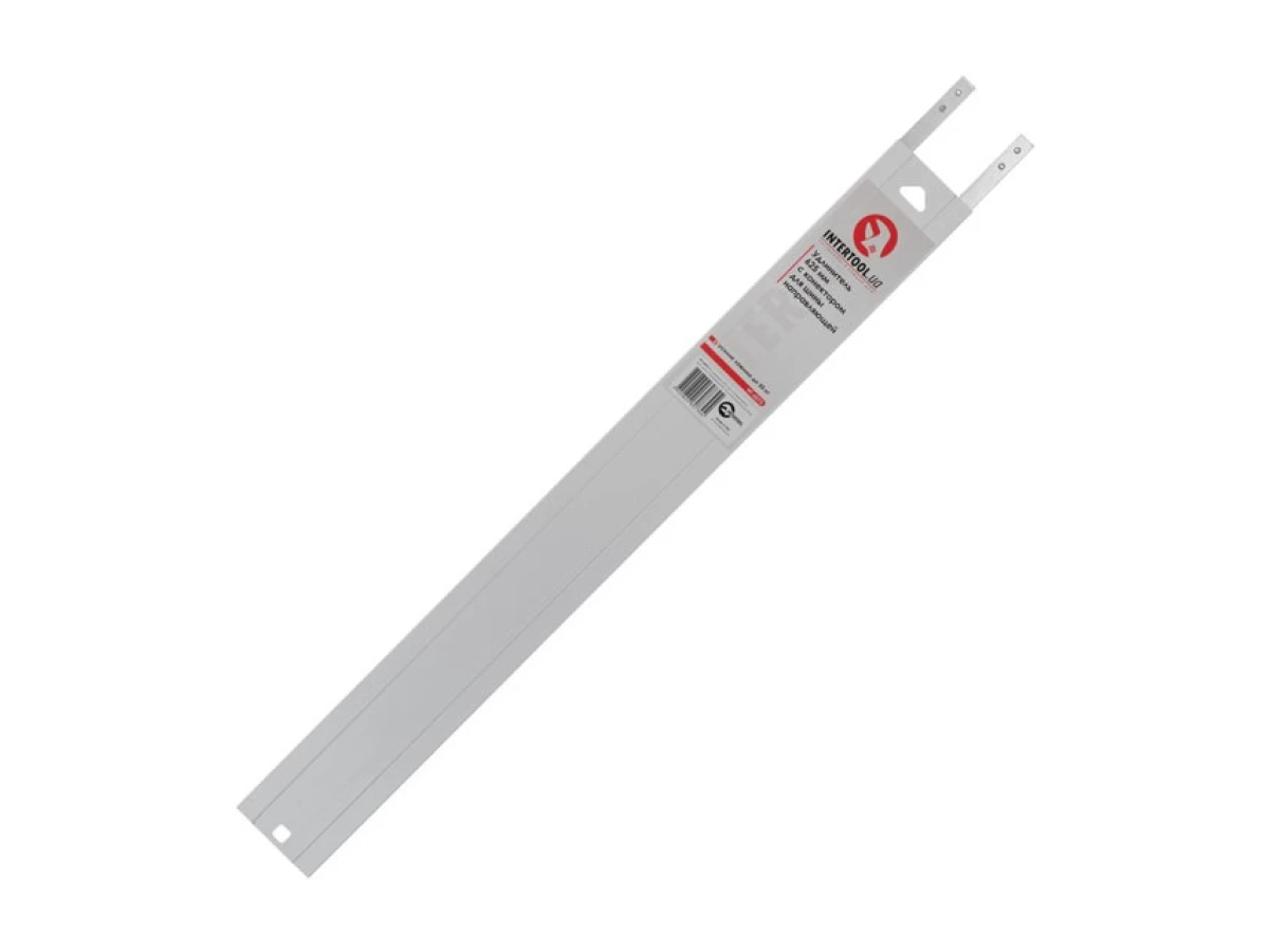 Подовжувач 625 мм з конектором для шини направляючої, зусилля затиску до 50 кг INTERTOOL HT-6073 