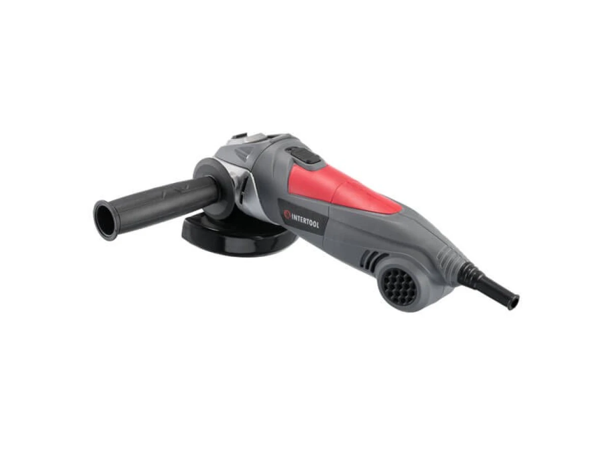 Шлифмашина угловая 900 Вт, 12000 об/мин, диаметр круга 125 мм INTERTOOL DT-0268 