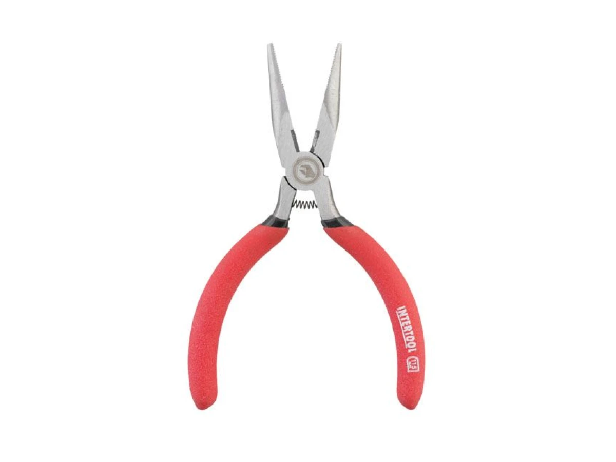 Довгогубці з ізольованими рукоятками, 115 мм INTERTOOL HT-0130 