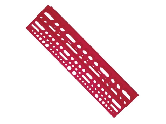 Полка с отверстиями под инструмент пластиковая 610x150x45 мм INTERTOOL BX-0001 