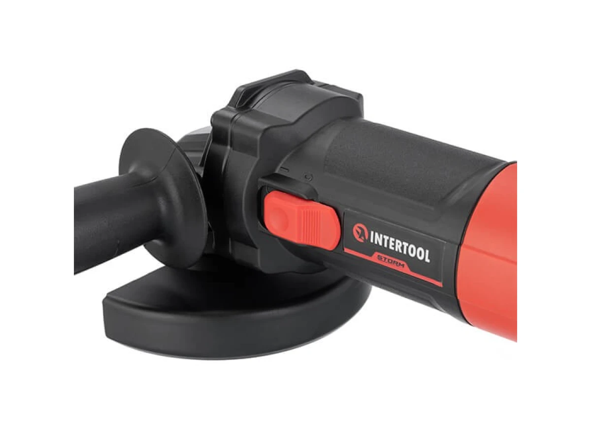 Шлифмашина угловая, 950 Вт, диаметр круга 125 мм, 3000-11000 об/мин, система стабилизации оборотов, плавный пуск INTERTOOL WT-0233 