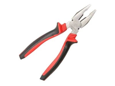 Плоскогубці 200 мм, 40CrV, фосфатовані, поліровані. INTERTOOL NT-0120