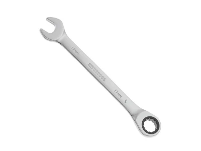 Ключ комбінований з тріскачкою 17 мм Cr-V PROF DIN3113 INTERTOOL XT-1357