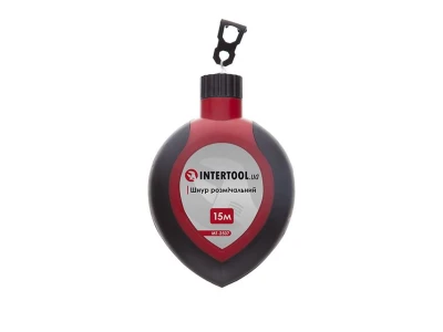 Шнур розмічальний 15 м INTERTOOL MT-2507