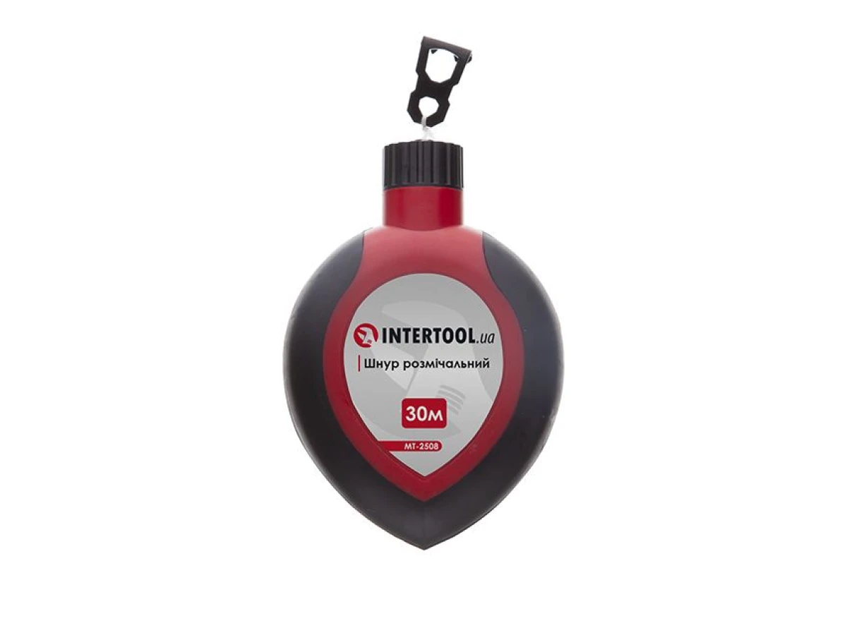 Шнур розмічальний 30 м INTERTOOL MT-2508 