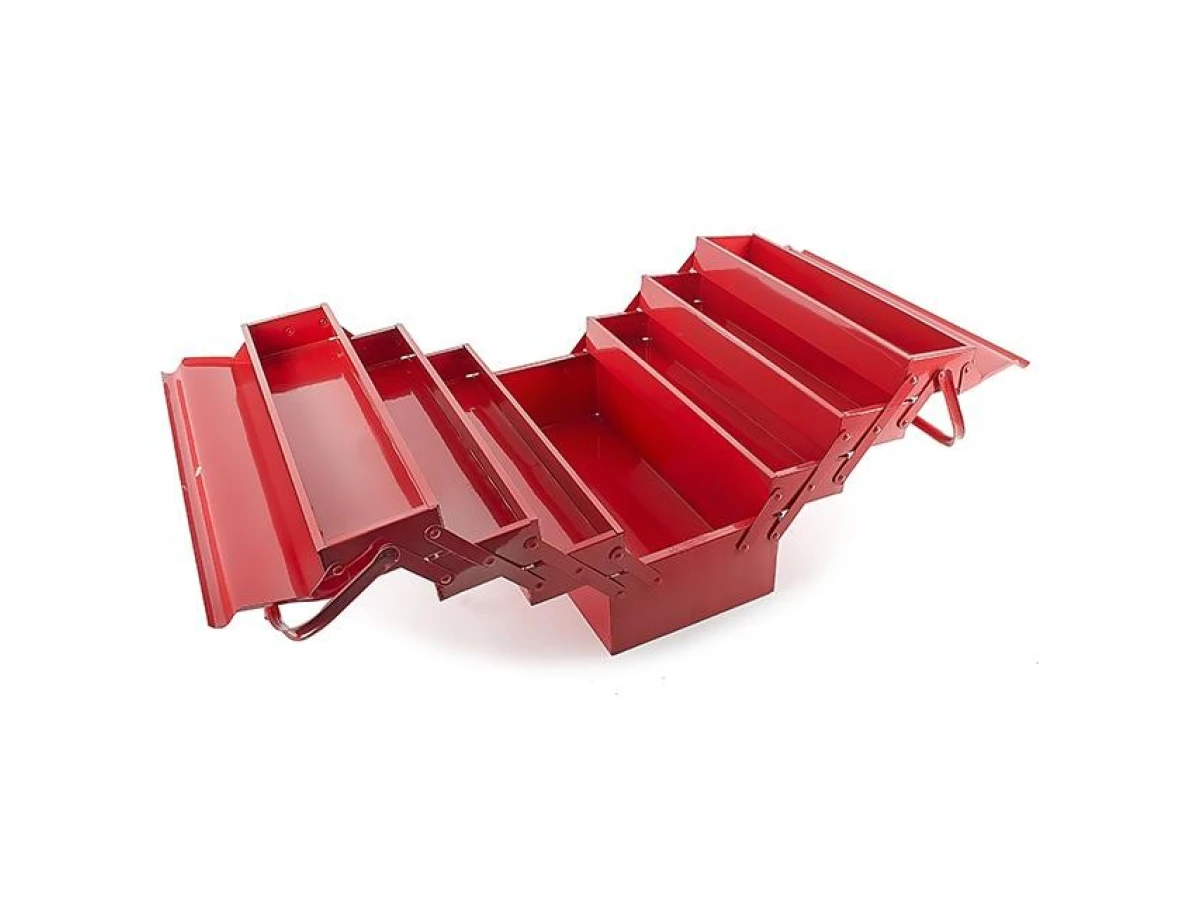 Ящик інструментальний металевий 450 мм, 7 секцій INTERTOOL HT-5047 