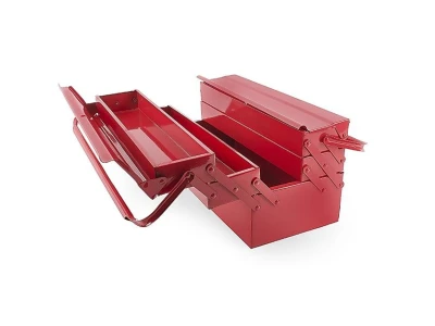 Ящик для інструментів металевий 450 мм, 5 секцій INTERTOOL HT-5045