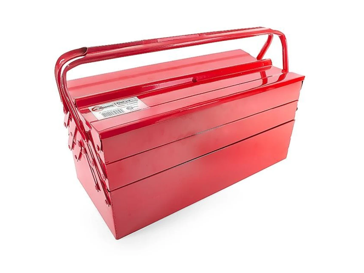 Ящик для інструментів металевий 450 мм, 5 секцій INTERTOOL HT-5045 