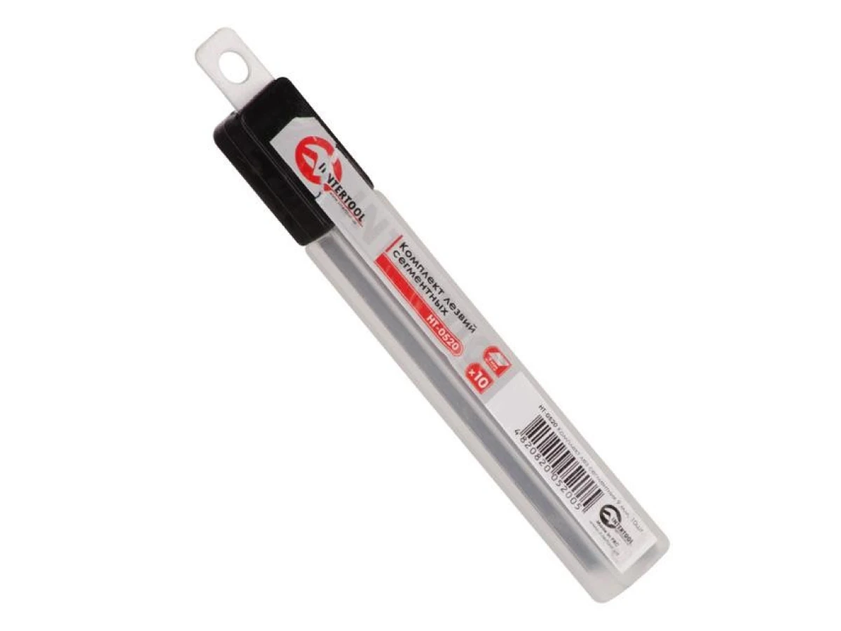 Комплект лез сегментних 9 мм, 10 шт INTERTOOL HT-0520 