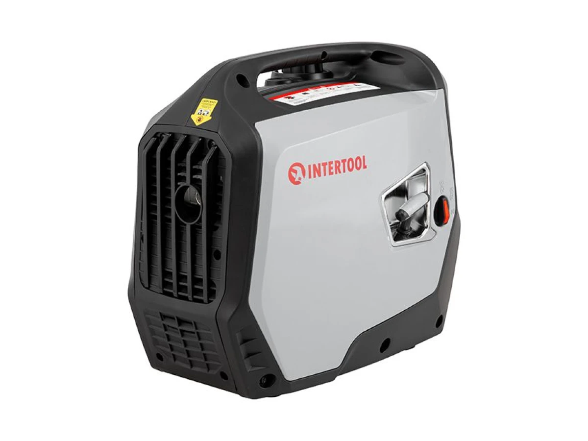 Генератор бензиновый инверторный 1.8/2 кВт, 220 В, 4 л, ручной старт, медная обмотка, STORM INTERTOOL DT-1320 