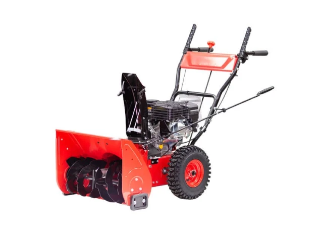 Снегоуборщик бензиновый самоходный, 5.5 л.с./4 кВт, высота/ширина захвата 420/560 мм, передачи 4 вперед/2 назад INTERTOOL SN-5000 