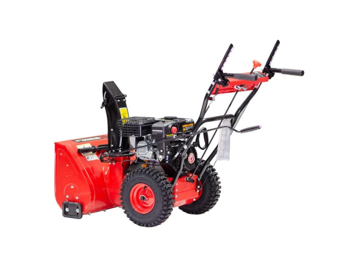 Снегоуборщик бензиновый самоходный, 5.5 л.с./4 кВт, высота/ширина захвата 420/560 мм, передачи 4 вперед/2 назад INTERTOOL SN-5000 