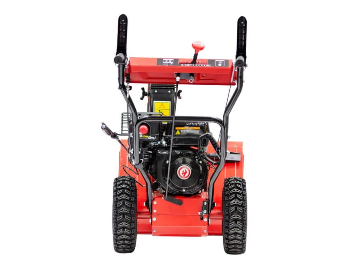 Снегоуборщик бензиновый самоходный, 5.5 л.с./4 кВт, высота/ширина захвата 420/560 мм, передачи 4 вперед/2 назад INTERTOOL SN-5000 