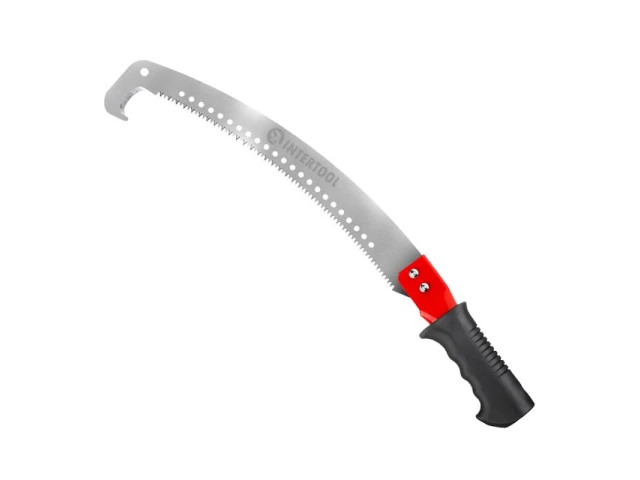 Ножівка садова з гаком, полотно 350 мм INTERTOOL HT-3150 