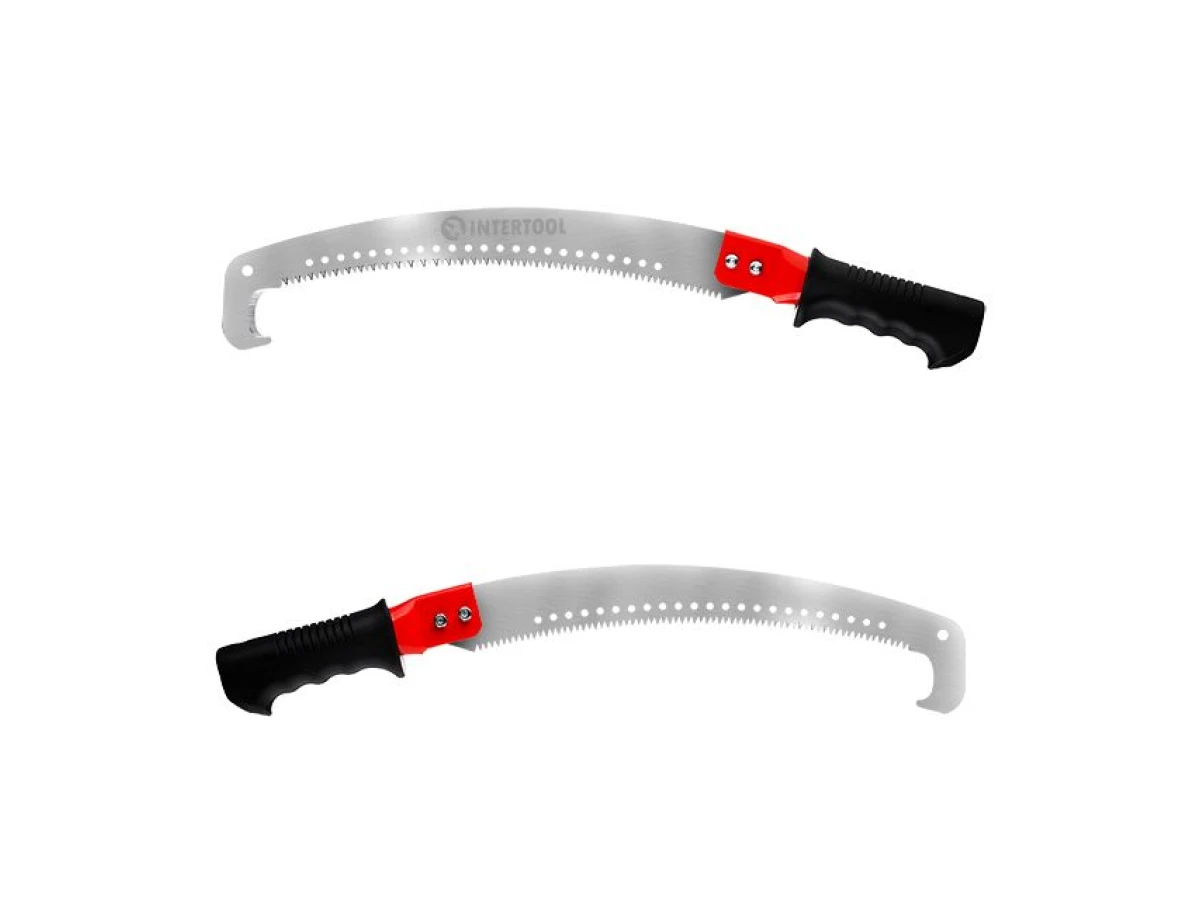 Ножівка садова з гаком, полотно 350 мм INTERTOOL HT-3150 