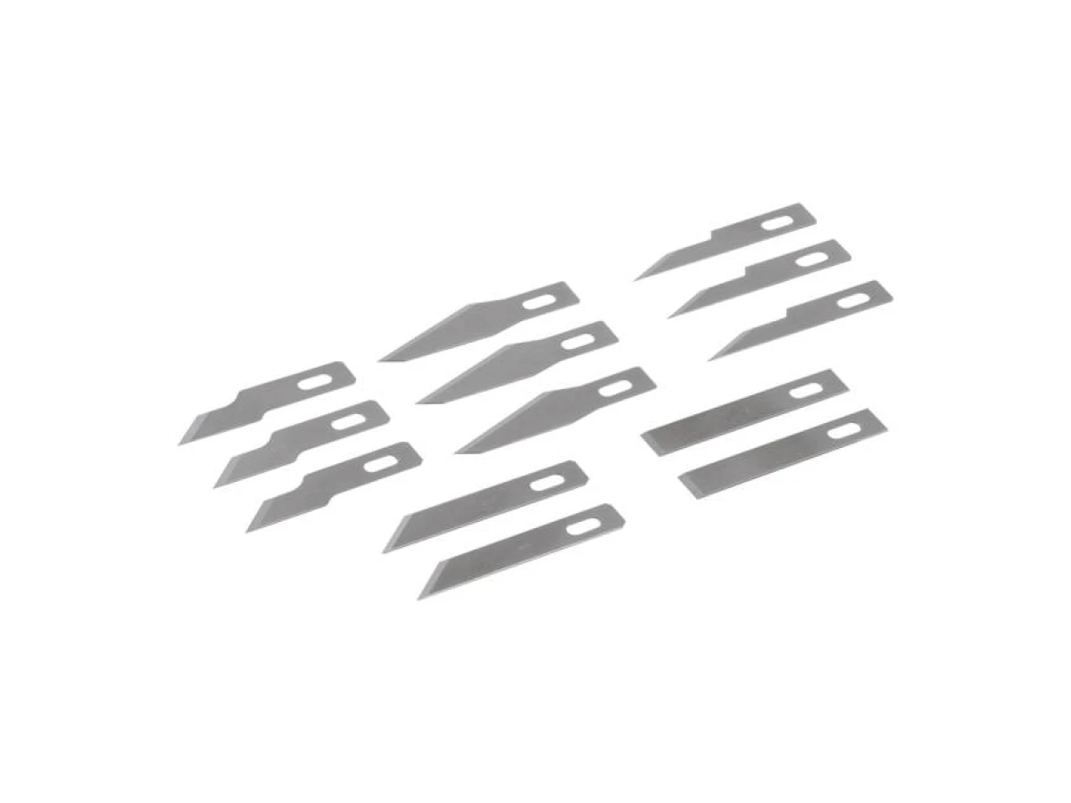 Набір скальпелів з тримачем 14 шт INTERTOOL HT-0524 